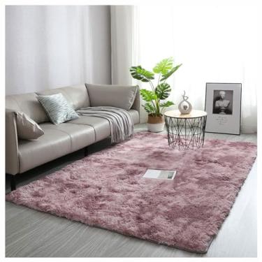 Imagem de SPXMQSS Tapete de área grande, tapete lavável antiderrapante para sala de estar, tamanho grande, macio e peludo, tapete grande, para sala de estar, quarto, dormitório, quarto de crianças