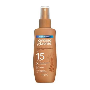 Imagem de Bronzeador Fluido Cenoura & Bronze FPS15 Com Cor 110ml - Cenoura E Bro