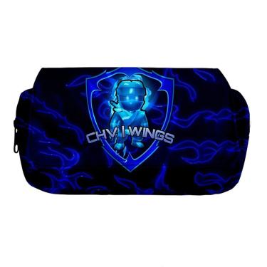 Imagem de Estojo de lápis 3D Stumbles Guys Cartoon Anime Bolsa de lápis grande