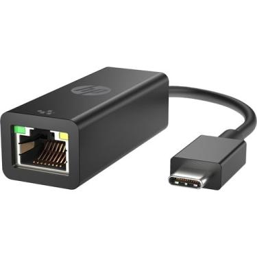 Imagem de HP Adaptador Ethernet - USB Tipo C - Taxa de transferência de dados de 128 MB/s - 1 - Par trançado - 1000Base-T - Compatível com TAA