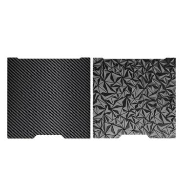 Imagem de Mesa de impressão dupla face lisa de 350x320mm - Base em PEI compatível com acessórios e peças de reposição para impressora 3D Bambu Lab H2D(PET and PEO)