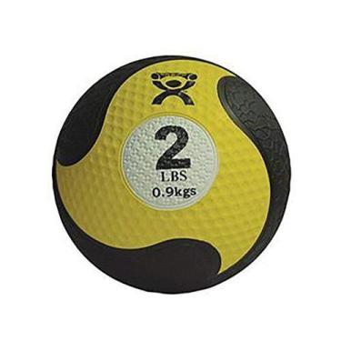 Imagem de Superfície antiderrapante de borracha Medicine Ball CanDo de 0,9 kg