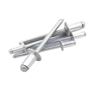 Imagem de Acessórios de rebite versáteis rebites cegos rebites de alumínio à prova d'água rebites de extremidade fechada vários tamanhos e kits ideais para consertos de automóveis e móveis DIY e fixadores de