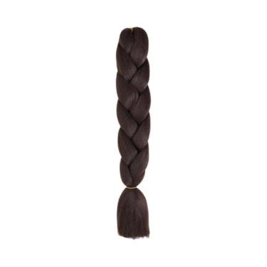 Imagem de Extensões De Cabelo Sintético Multicolorido Roxo De 24 Polegadas Para 
