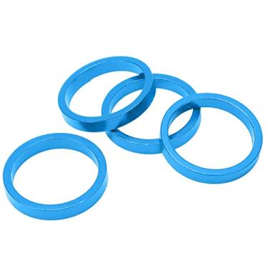 Imagem de KIMISS Espaçador de Fone de Ouvido de Bicicleta de Liga de Alumínio, 4 Unidades para Bicicletas de Montanha e Estrada, Arruelas de Haste de Garfo Dianteiro de 28,6 Mm (#3)