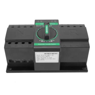 Imagem de FTVOGUE Chave de Transferência Automática de Energia Dupla 4P 63A CB Grade Com Modo Manual Automático Carcaça Retardadora de Chamas de PC para Troca de Gerador Fonte de Alimentação de
