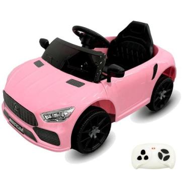 Imagem de Carro Elétrico Bang Toys Striker X9 Rosa12V com Controle Remoto
