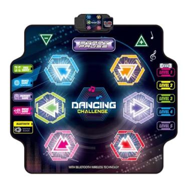 Imagem de JunZheHub Tapete de Dança Infantil - Brinquedo para Crianças de 3 a 10 Anos - Presente Ideal para Festas