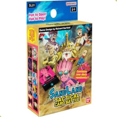 Imagem de Sand Land Tactical Card Game Battle Deck Random Inglês Bandai - BANDAI