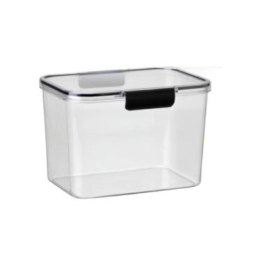 Imagem de Pote Hermético Organizador Grande 3,61 Litros Transparente Grãos Cozinha Mantimento Lavanderia