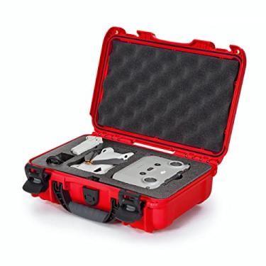 Imagem de Nanuk Capa rígida à prova d'água 909 com inserção personalizada para controle remoto DJI Mini 3 e RC-N1 - vermelha (909S-080RD-0A0-C0598)