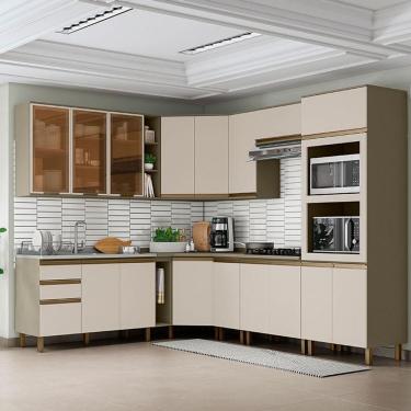 Imagem de Cozinha Modulada Connect 15 Peças Duna Cristal - Henn