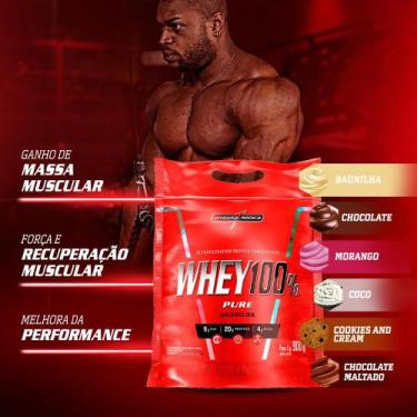 Imagem de Kit Creatina 100% Pura 150g + Whey 100% 900g Pouch - Integralmedica, C