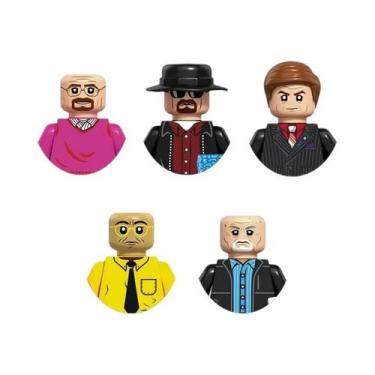Imagem de Quebra-Cabeça De Blocos Mini Compatíveis De Breaking Bad E the Office,
