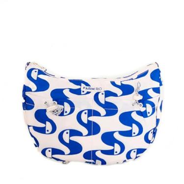 Imagem de FARM - BOLSA BANANA P FARM ETC ESTAMPADA COPATUCANO AZUL