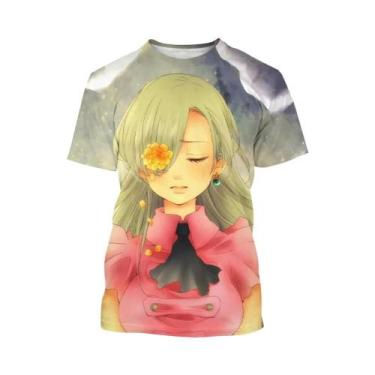 Imagem de Camiseta De Verão Com Personagem De Anime Impressa Em 3D, Design Criat