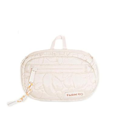 Imagem de FARM - BOLSA FARM ETC CHUCHU LISOS PUFFER BEGE SEDA