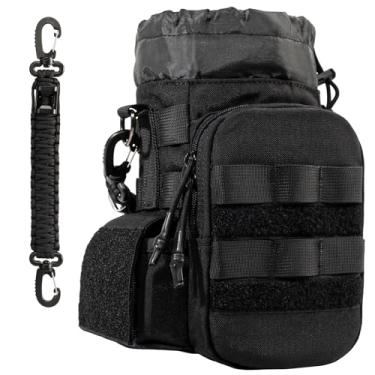 Imagem de OneTigris Suporte tático para garrafa de água, bolsa Molle para garrafa de água isolada de 1,8 g