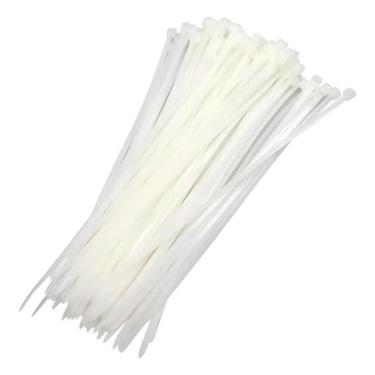 Imagem de Abracadeira Bomvink 4,8 X 200 Mm Branco