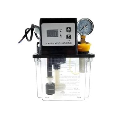 Imagem de 1 bomba de lubrificante de 0,5 L, bomba de óleo lubrificante automática, bomba de lubrificação eletromagnética CNC
