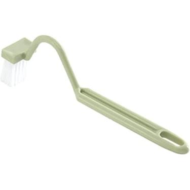 Imagem de Escova de vaso sanitário, 3 peças, escova de limpeza de banheiro, acessórios de limpeza de banheiro, escova portátil, escova de canto, alça de dobra, ferramenta de banheiro, suporte de escova de vaso