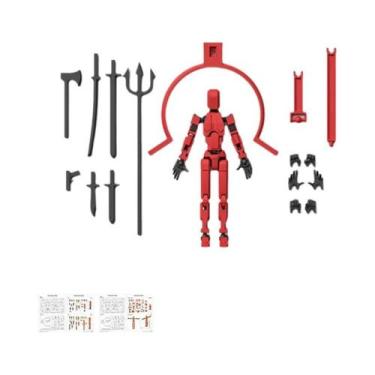 Imagem de Boneco Robô Magnético De 13 Polegadas Com Impressão 3D, Articulado E M