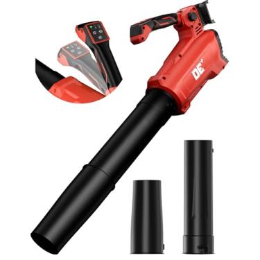 Imagem de DeForce Soprador de folhas sem fio para bateria Milwaukee 18V para pátio