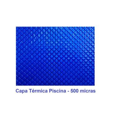 Imagem de Capa Térmica Piscina 3,00 x 3,00 - 500 Micras - Capa bolha 3x3 - Lona 