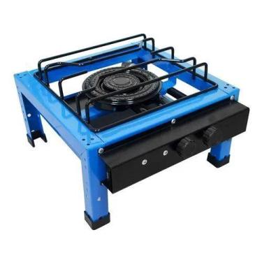 Imagem de Fogão Industrial Baixa Pressão 1 Boca Dupla Mesa - ROA