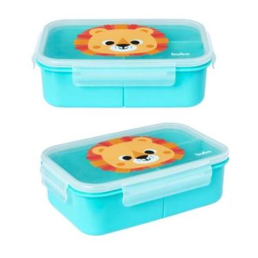 Imagem de Lancheira Infantil Lunchbox Buba Marmita com Divisória Antivazamento T