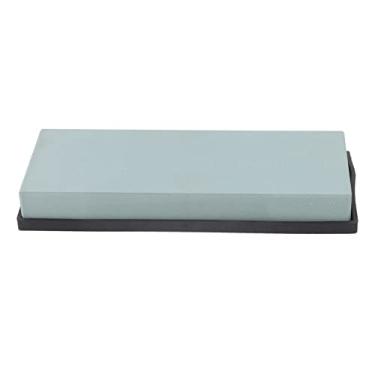 Imagem de Conjunto de pedra de amolar profissional de alta dureza, nitidez duradoura, faca lavável, kit de pedra de afiar para facas de chef, tesouras, cinzéis, machados, pedra natural, (Malha 320)