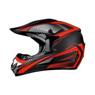 Imagem de Capacete Infantil De Motocross Shark Para Moto Off-Road E ATV - Acessó