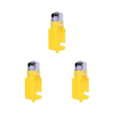 Imagem de Motor De Engrenagem Para Robô Carro Inteligente TT Motor 130 Para Ardu