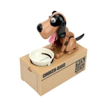 Imagem de Cofrinho Eletrônico Infantil Em Formato De Cão Robótico, Caixa De Dinh