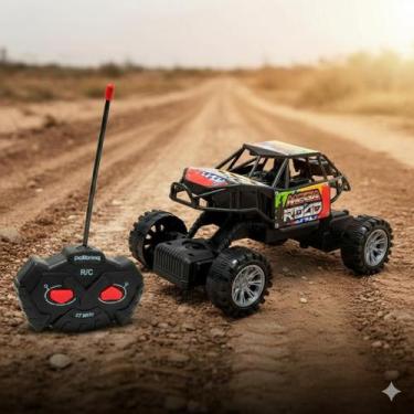 Imagem de Brinquedo Carro Controle Remoto Racing Mega Road - Polibrinq