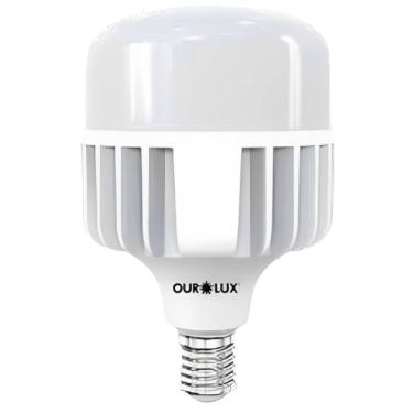 Imagem de Lâmpada Superled de Alta Potência T 120 Watts Bivolt 6500k E27 20387 Ourolux Lampada Superled Al
