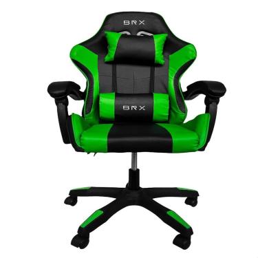Imagem de Cadeira Gamer Brx Impact Verde