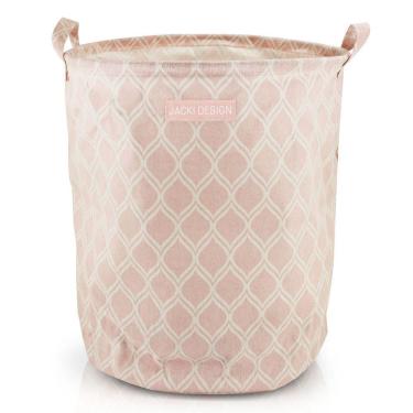 Imagem de Cesto Para Roupa Suja/ Brinquedos Tecido (g) - Linha Loft Pink