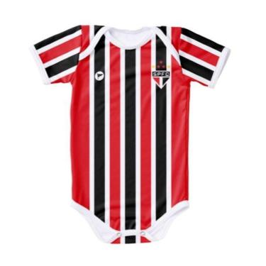 Imagem de Body São Paulo Proteção UV Listrado Oficial