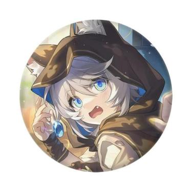 Imagem de Crachá De Cosplay De 58mm Do Jogo Honkai Star Rail: AMPHOREUS, Aglaea,