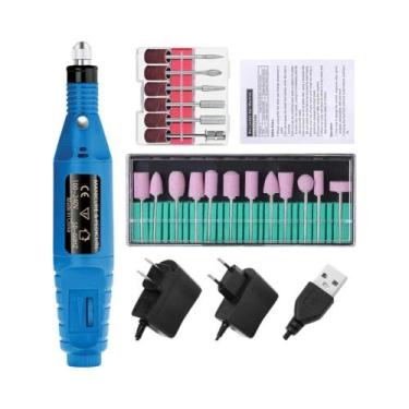 Imagem de Máquina De Furar Unhas Elétrica Portátil LULAA, Conjunto De Ferramenta