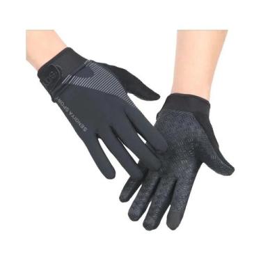 Imagem de Luvas Unissex Respiráveis Com Tela Sensível Ao Toque Para Ciclismo E D