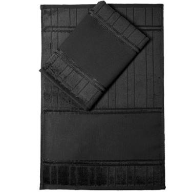 Imagem de Lavabo Para Pintar Velour Artesanalle 30X45cm DOHLER, Preto