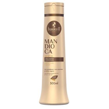 Imagem de Shampoo para Hidratação e Fortalecimento Haskell Mandioca 500ml - Hask