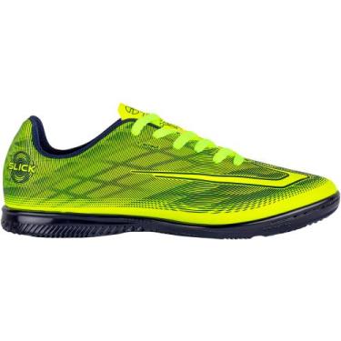 Imagem de Chuteira futsal topper slick iv, Amarelo, Azul, 42