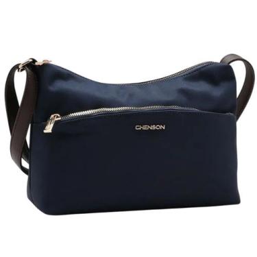 Imagem de Bolsa Feminina Alça Ajustavel Versátil Moderna Chenson, Marinho, UN