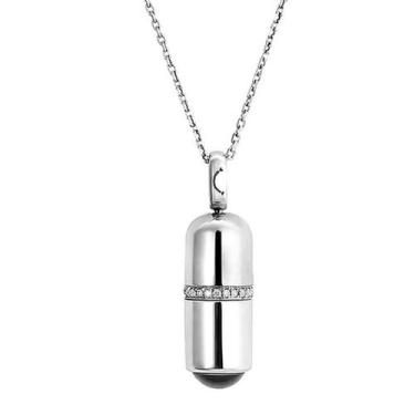 Imagem de Colar Cápsula Projeta Te Amo 100 Idiomas Presente Namorados - Jewelry