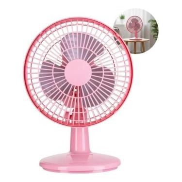 Imagem de Mini Ventilador Turbo 20cm 220V Portátil Silencioso Potente Compacto -