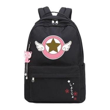 Imagem de Mochila escolar Cards Captors Sakura Anime para crianças - yiweisai
