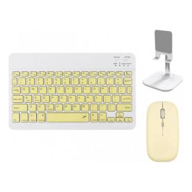 Imagem de Kit de teclado e mouse Bluetooth para tablet e telefone - J-One